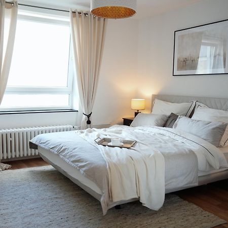 Elegantes & Modernes Messe Apartment, Hannover, Laatzen Dış mekan fotoğraf